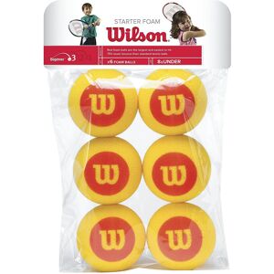 Wilson Starter Foam Tennis Balls, Yellow/Red Wilson Starter Foam Tennis Balls, Yellow/Red