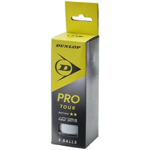 Dunlop 40+ Pro Tour Table Tennis Balls - Pack of 3 Dunlop 40+ Pro Tour Table Tennis Balls - Pack of 3