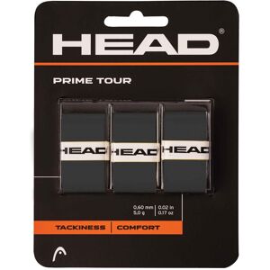 (One Size, Black) Head Prime Tour Racket Overgrip (Pack of 3) (One Size, Black) Head Prime Tour Racket Overgrip (Pack of 3)