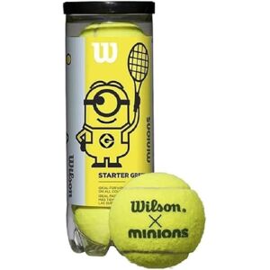 Wilson Minions Stage 1 Tennis Balls - 3 Ball Can Wilson Minions Stage 1 Tennis Balls - 3 Ball Can