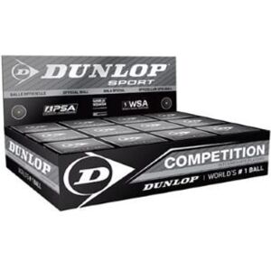 Dunlop Competition Squash Ball 12 Pack Dunlop Competition Squash Ball 12 Pack