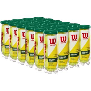 Wilson championship Tennis Balls - Regular Duty 24 can case (72 Balls Wilson championship Tennis Balls - Regular Duty 24 can case (72 Balls