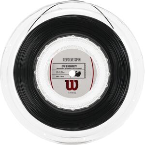 Wilson Revolve Spin 17 Tennis String - 200m Reel Black Wilson Revolve Spin 17 Tennis String - 200m Reel Black