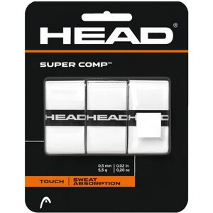HEAD Unisex HEAD Super Comp Racquet Overgrip Tennis Racket Grip Tape 3 Pack Whit HEAD Unisex HEAD Super Comp Racquet Overgrip Tennis Racket Grip Tape 3 Pack Whit