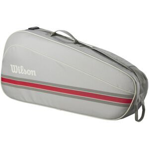 Wilson 2025 Team Tennis Racket Bag - Oats/Red Holds up to 3 Rackets Wilson 2025 Team Tennis Racket Bag - Oats/Red Holds up to 3 Rackets