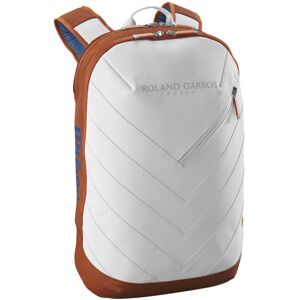 Wilson Roland-Garros Super Tour Tennis Backpack - Holds up to 2 Rackets Clay/Wh Wilson Roland-Garros Super Tour Tennis Backpack - Holds up to 2 Rackets Clay/Wh