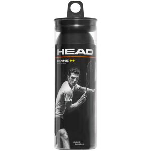 HEAD Unisex Adult Prime 3-Ball Tube DYD Tube Of 3 Squash Balls - Black, one size HEAD Unisex Adult Prime 3-Ball Tube DYD Tube Of 3 Squash Balls - Black, one size