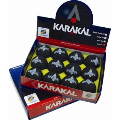 KARAKAL SQUASH PRO INDOOR SPORTS PLAYING GAME PRACTICE TRAINING BALLS SET KARAKAL SQUASH PRO INDOOR SPORTS PLAYING GAME PRACTICE TRAINING BALLS SET