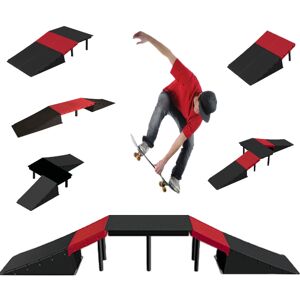 GEEZY - 6-in-1 Skate Ramp Set - Ramp set GEEZY - 6-in-1 Skate Ramp Set - Ramp set