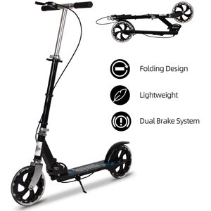 H.yeed Folding Kick Scooter for Adults, Foldable Teens Adult Kick Scooter Adjustable Ha H.yeed Folding Kick Scooter for Adults, Foldable Teens Adult Kick Scooter Adjustable Ha