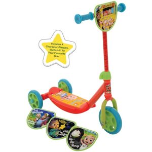 CoComelon Switch It Multi Character Tri Scooter – 4 Interchangeable Character Pl CoComelon Switch It Multi Character Tri Scooter – 4 Interchangeable Character Pl