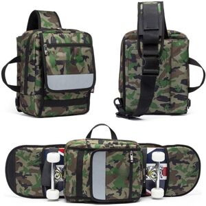 GreenZech (Green) Multi-functional Skateboard Longboard Carry Bag GreenZech (Green) Multi-functional Skateboard Longboard Carry Bag
