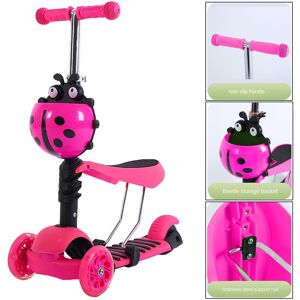 True Face 3 in 1 Kids Scooter Adjustable Seat 3 Wheels Kick Scooters True Face 3 in 1 Kids Scooter Adjustable Seat 3 Wheels Kick Scooters