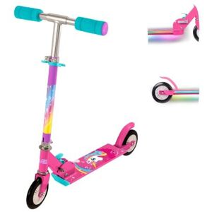 HTI EVO Light Up Inline Childrens Scooter Unicorn Edition Kids Push 2 Wheeled Scoo HTI EVO Light Up Inline Childrens Scooter Unicorn Edition Kids Push 2 Wheeled Scoo