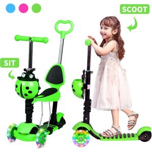 H.yeed (Green) 3 Wheel Kick Scooter for Age 3-8 Kids Toddler H.yeed (Green) 3 Wheel Kick Scooter for Age 3-8 Kids Toddler