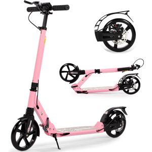 Birtech (Pink) Adult Kick Scooter with Double Shock Absorption Birtech (Pink) Adult Kick Scooter with Double Shock Absorption