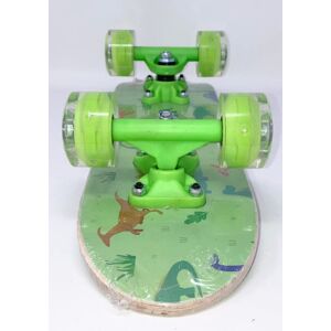 Ozbozz DINOSAUR SKATEBOARD WITH FLASHING WHEELS - 17 INCH Deck - Adorable Dino Decorati Ozbozz DINOSAUR SKATEBOARD WITH FLASHING WHEELS - 17 INCH Deck - Adorable Dino Decorati