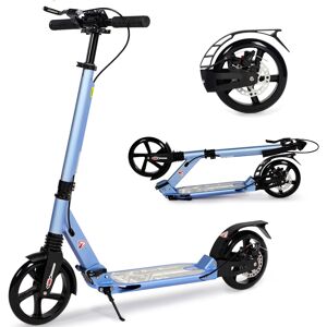 Birtech (Blue) Adult Kick Scooter with Double Shock Absorption Birtech (Blue) Adult Kick Scooter with Double Shock Absorption