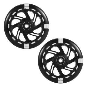 Torribaly 1Pair 120mm Children Scooter LED Lights Flashing Wheels with Bearings Front/Rear Torribaly 1Pair 120mm Children Scooter LED Lights Flashing Wheels with Bearings Front/Rear