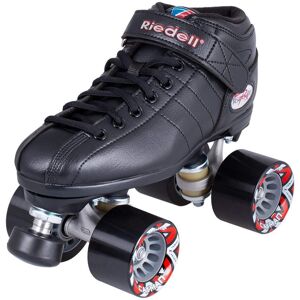 Riedell R3 Roller Skate - Quad Roller Skate for Indoor/Outdoor Black Size 11 Riedell R3 Roller Skate - Quad Roller Skate for Indoor/Outdoor Black Size 11