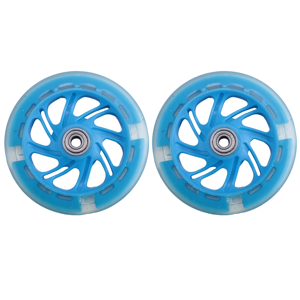 Typecat 1Pair 120mm Children Scooter LED Lights Flashing Wheels with Bearings Typecat 1Pair 120mm Children Scooter LED Lights Flashing Wheels with Bearings