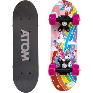 HTI Atom 17" Skateboard for Beginners or Pros Kids & Teenager Maple Board With 3" HTI Atom 17" Skateboard for Beginners or Pros Kids & Teenager Maple Board With 3"
