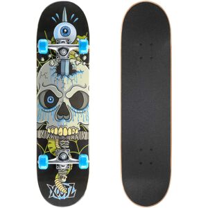 Xootz Kids Complete Beginners Double Kick Trick Skateboard Maple Deck - 31 x 8 I Xootz Kids Complete Beginners Double Kick Trick Skateboard Maple Deck - 31 x 8 I