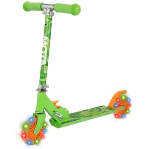 HTI ATOM Light Up Inline Scooter for Kids Foldable 2-Wheel Scooter with Light-Up W HTI ATOM Light Up Inline Scooter for Kids Foldable 2-Wheel Scooter with Light-Up W