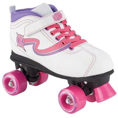 Xootz Disco Quad Skate Roller Skates with LED Wheels UK Child Size 12 Xootz Disco Quad Skate Roller Skates with LED Wheels UK Child Size 12