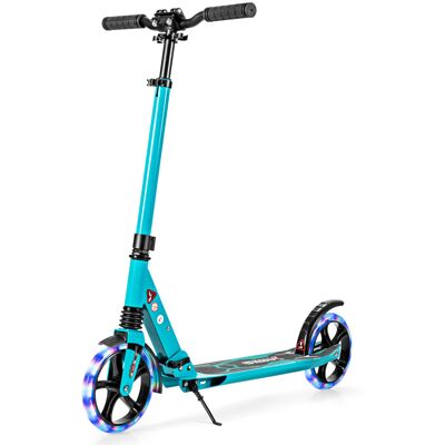 Casart Height-Adjustable Folding Kick Scooter for Kids LED Light-Up Scooter Casart Height-Adjustable Folding Kick Scooter for Kids LED Light-Up Scooter