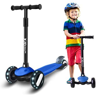 XJD 3 Wheel Kids Scooter Age 2-8 Toddler Scooters Adjustable Height Handle with XJD 3 Wheel Kids Scooter Age 2-8 Toddler Scooters Adjustable Height Handle with