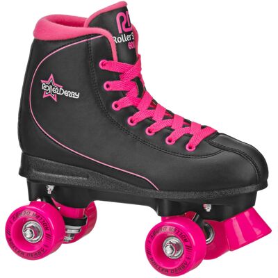 Roller Derby Roller Star 600 Women's Roller Skates - Black/Pink - Size 08 Roller Derby Roller Star 600 Women's Roller Skates - Black/Pink - Size 08