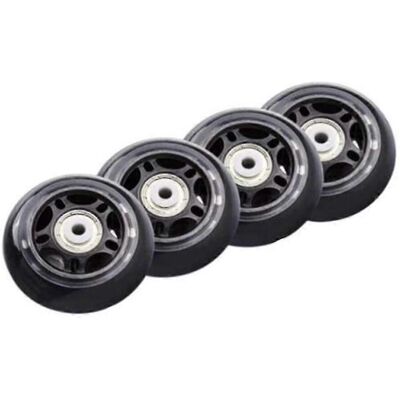 Kikidex (As show, One size) 4Pcs Roller Skates Non-Flashing Wheel Skate Wheel 70X24mm Be Kikidex (As show, One size) 4Pcs Roller Skates Non-Flashing Wheel Skate Wheel 70X24mm Be
