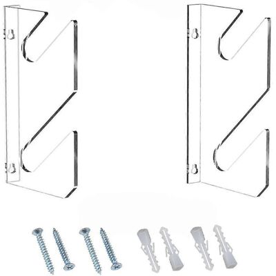 Kikidex (As show, One size) 1 Pairs Skateboard Rack Skate Deck Wall Mount Skateboard Rac Kikidex (As show, One size) 1 Pairs Skateboard Rack Skate Deck Wall Mount Skateboard Rac