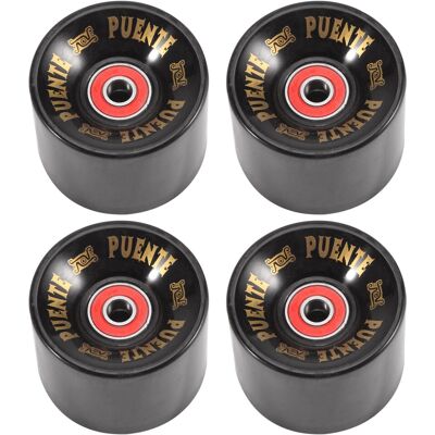 kepptory PUENTE 4Pcs/Set Cruiser Skateboard PU Wheels with ABEC-9 Bearings kepptory PUENTE 4Pcs/Set Cruiser Skateboard PU Wheels with ABEC-9 Bearings
