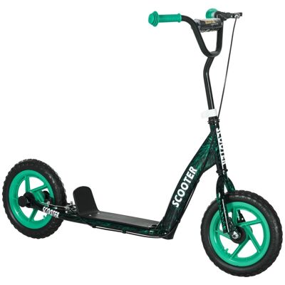 Unbranded Adjustable Kids Scooter with Non-slip Footplate & Brake-Green Unbranded Adjustable Kids Scooter with Non-slip Footplate & Brake-Green