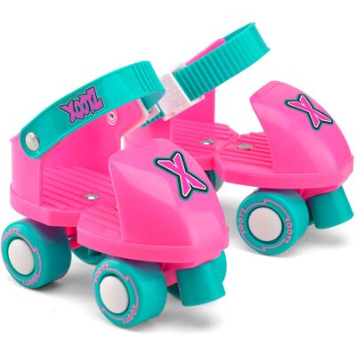 Xootz Beginner Quad Roller Skates for Kids Boys Girls Pink Xootz Beginner Quad Roller Skates for Kids Boys Girls Pink