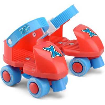 Xootz Kids Adjustable Roller Skates - Beginner Quad Skates for Girls & Boys, Sta Xootz Kids Adjustable Roller Skates - Beginner Quad Skates for Girls & Boys, Sta