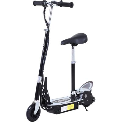 HOMCOM Electric Scooter for Kids, Folded Powdered Scooters for Ages 7-12 Years w HOMCOM Electric Scooter for Kids, Folded Powdered Scooters for Ages 7-12 Years w