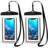 Molain Waterproof Case, 2Pack Universal Waterproof Phone Pouch Bag, Waterproof C