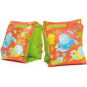 Zoggs Swimming Bands Zoggy Inflatable in Orange/Green - 3-12 months/0-11 kg Zoggs Swimming Bands Zoggy Inflatable in Orange/Green - 3-12 months/0-11 kg