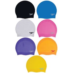 Speedo Moulded Silicone Cap - Adult - Pink Speedo Moulded Silicone Cap - Adult - Pink