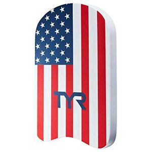 TYR Unisex Adult Usa Flag Classic Kickboard - Red/Navy, Medium TYR Unisex Adult Usa Flag Classic Kickboard - Red/Navy, Medium