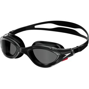 (One Size, Black/White/Smoke) Speedo Mens Biofuse Swimming Goggles (One Size, Black/White/Smoke) Speedo Mens Biofuse Swimming Goggles