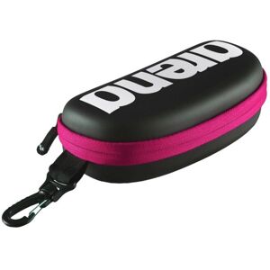 (One Size, Black/White/Fuchsia) Arena Swimming Goggles Case (One Size, Black/White/Fuchsia) Arena Swimming Goggles Case
