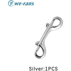 nobrand (90MM, Silver 1PCS) 316 Stainless Steel Bolt Snap Hook Clip Scuba Diving 90/100M nobrand (90MM, Silver 1PCS) 316 Stainless Steel Bolt Snap Hook Clip Scuba Diving 90/100M