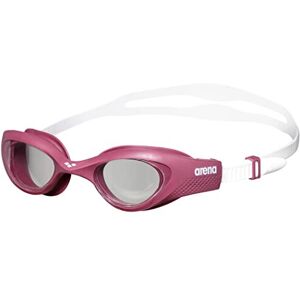 Arena The One Woman Swim Goggles for Women, Clear-Red Wine-White, Non-Mirror Lens Arena The One Woman Swim Goggles for Women, Clear-Red Wine-White, Non-Mirror Lens
