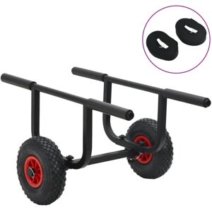 vidaXL Kayak Trolley SUP Kayak Cart Boat Carrier Canoe Cart 90 kg Aluminium vidaXL Kayak Trolley SUP Kayak Cart Boat Carrier Canoe Cart 90 kg Aluminium