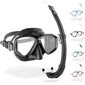 Cressi Perla & Mexico - Combo Set Dive/Snorkeling Mask & Snorkel, Adult Unisex, Cressi Perla & Mexico - Combo Set Dive/Snorkeling Mask & Snorkel, Adult Unisex,
