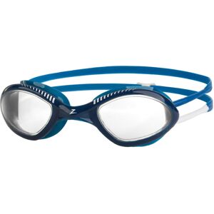(One Size, Blue/White/Clear) Zoggs Unisex Adult Tiger SNR Swimming Goggles (One Size, Blue/White/Clear) Zoggs Unisex Adult Tiger SNR Swimming Goggles